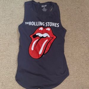 Bravado Rolling Stones Gray Tank Top